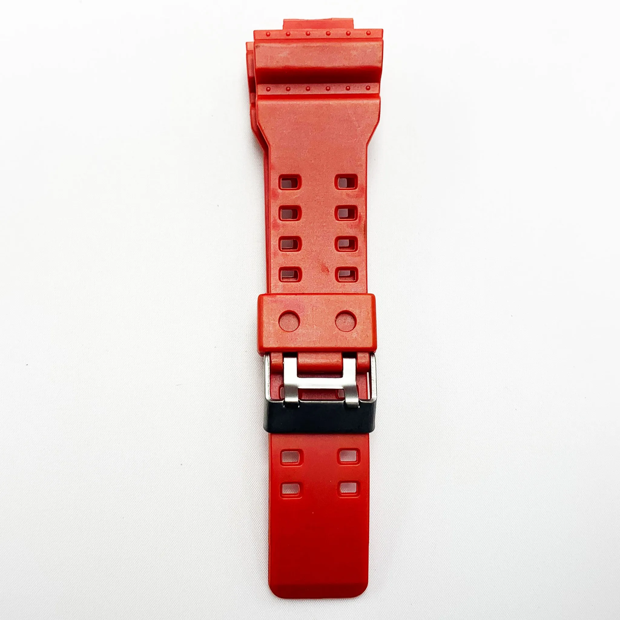 16 MM Silicone Watch Band Red Color Quick Release Regular Size G Shock Casio Watch Strap