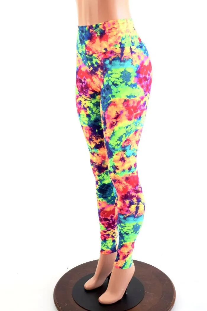 Acid Splash High Waist Leggings