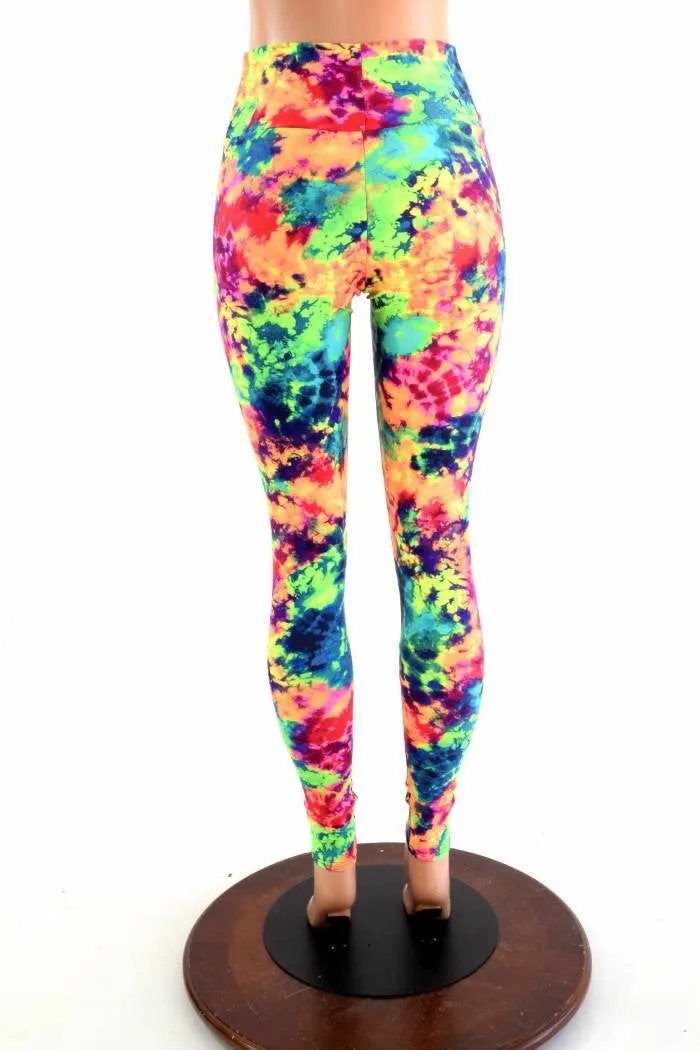 Acid Splash High Waist Leggings