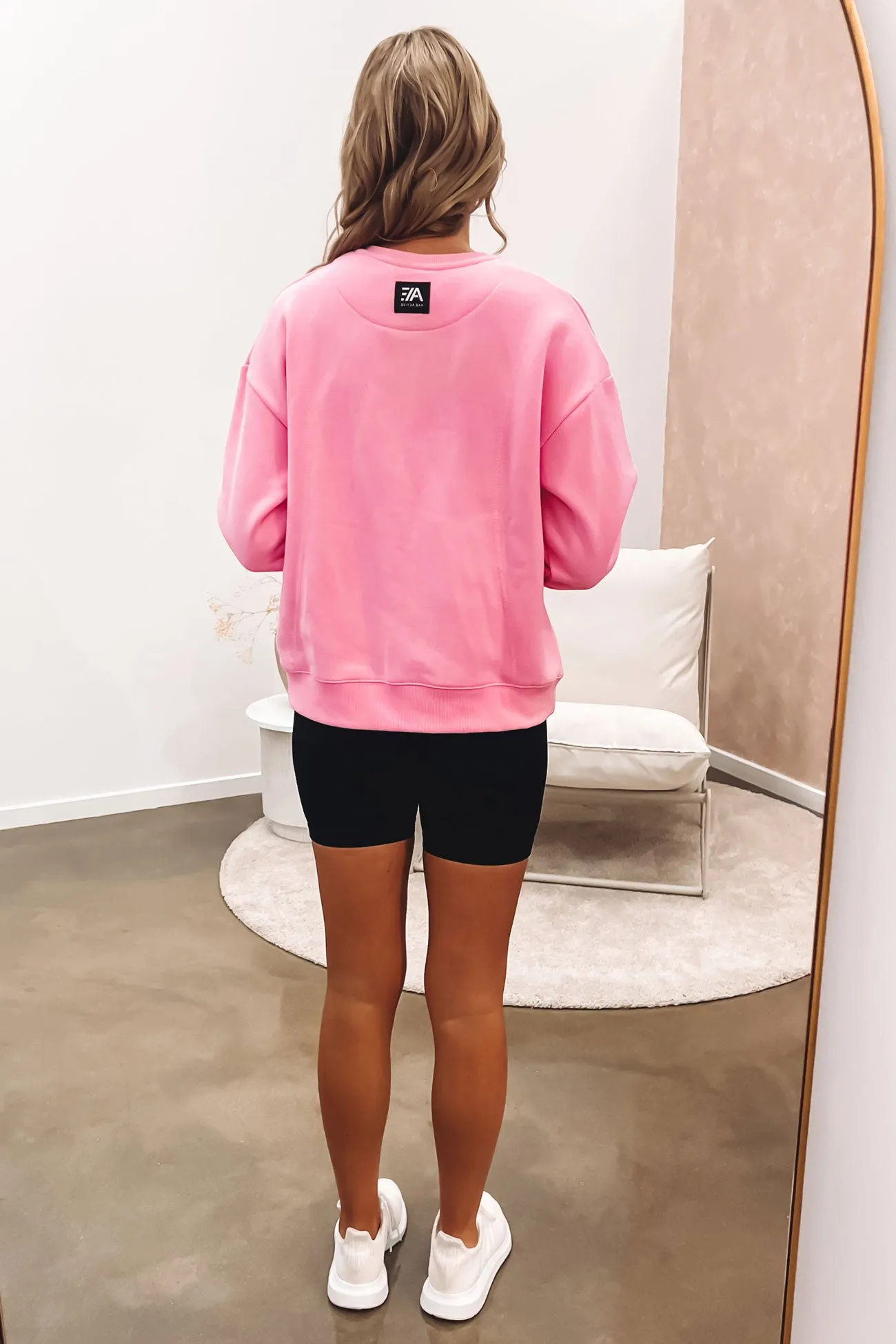 Active Tonal Crew Pink