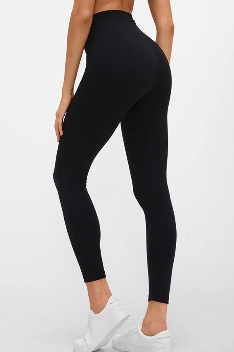 Activewear Basic Full Length Active Yoga Leggings