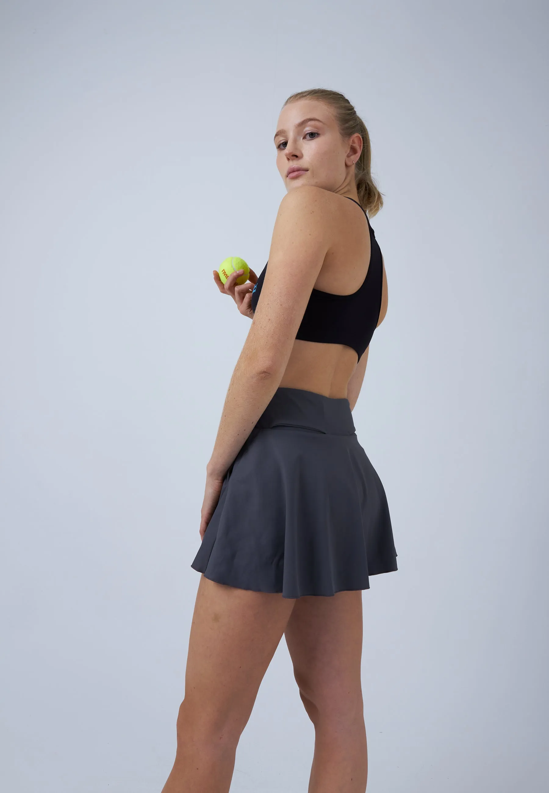 Advantage Ball Belt Tennisskirt / Skort, light grey