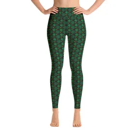 Alien Patterned  Yoga Leggings