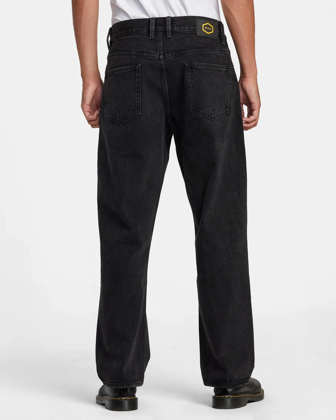 Americana Dayshift Relaxed Fit Jeans - Black Rinse