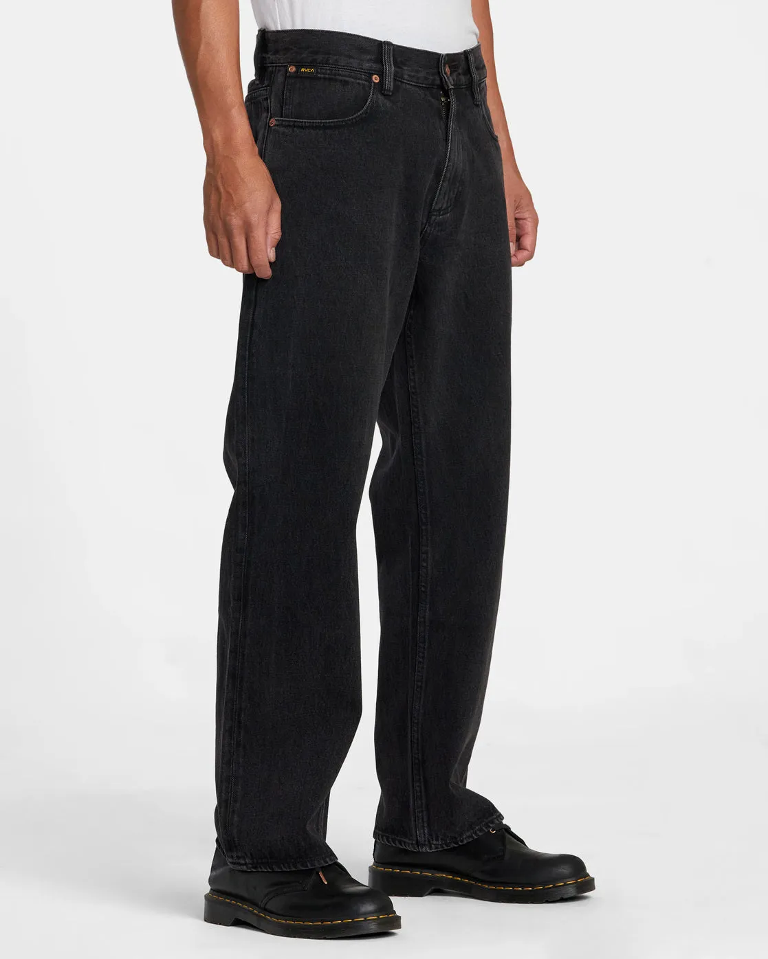 Americana Dayshift Relaxed Fit Jeans - Black Rinse