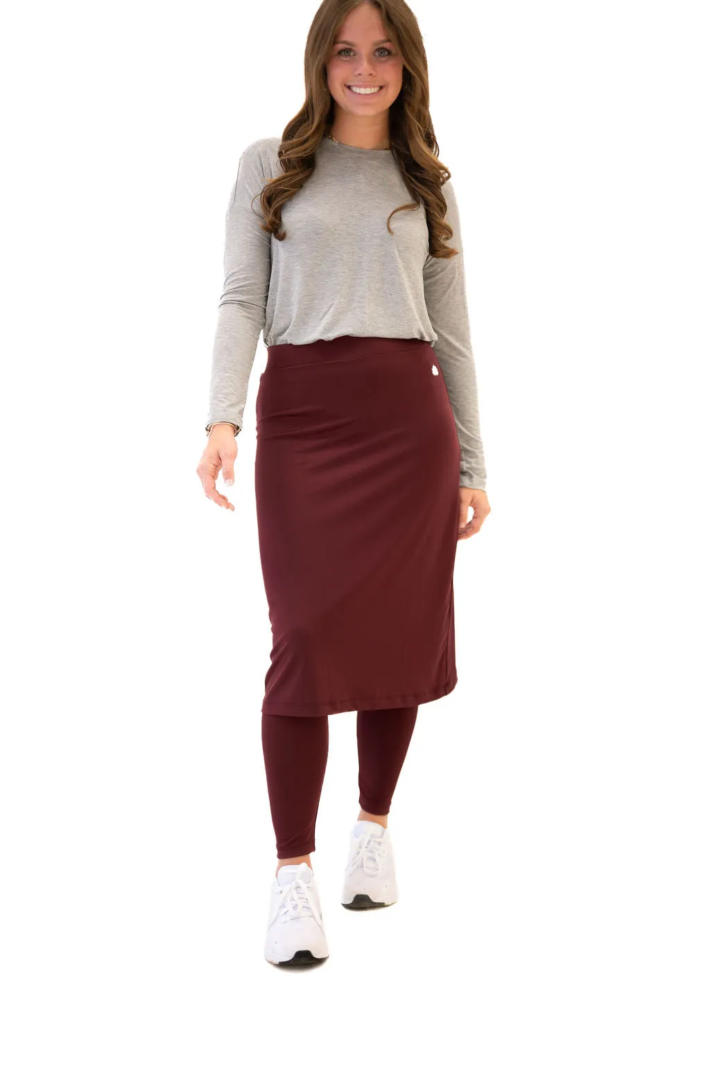 Ankle Midi Basic Snoga - Tawny Port