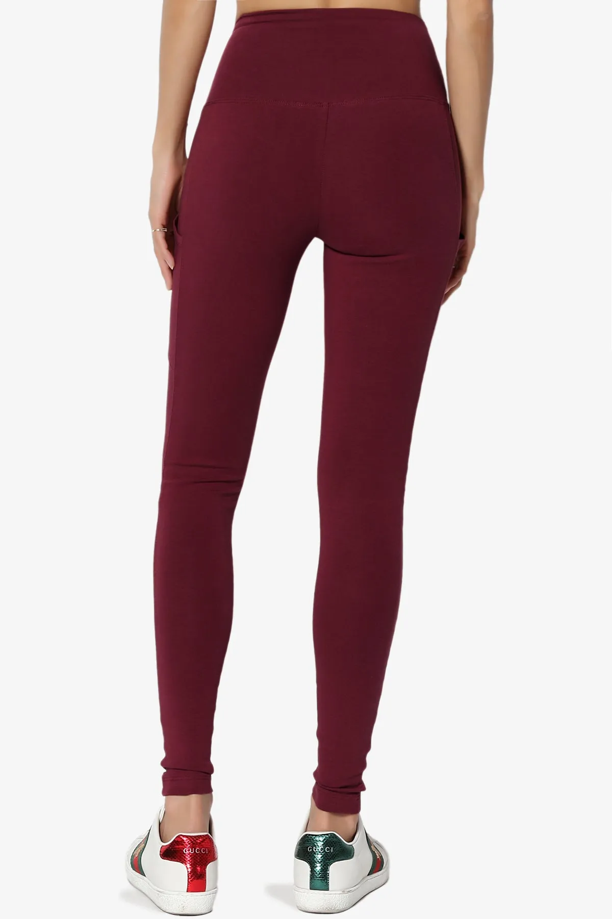 Ansley Luxe Cotton Leggings with Pockets