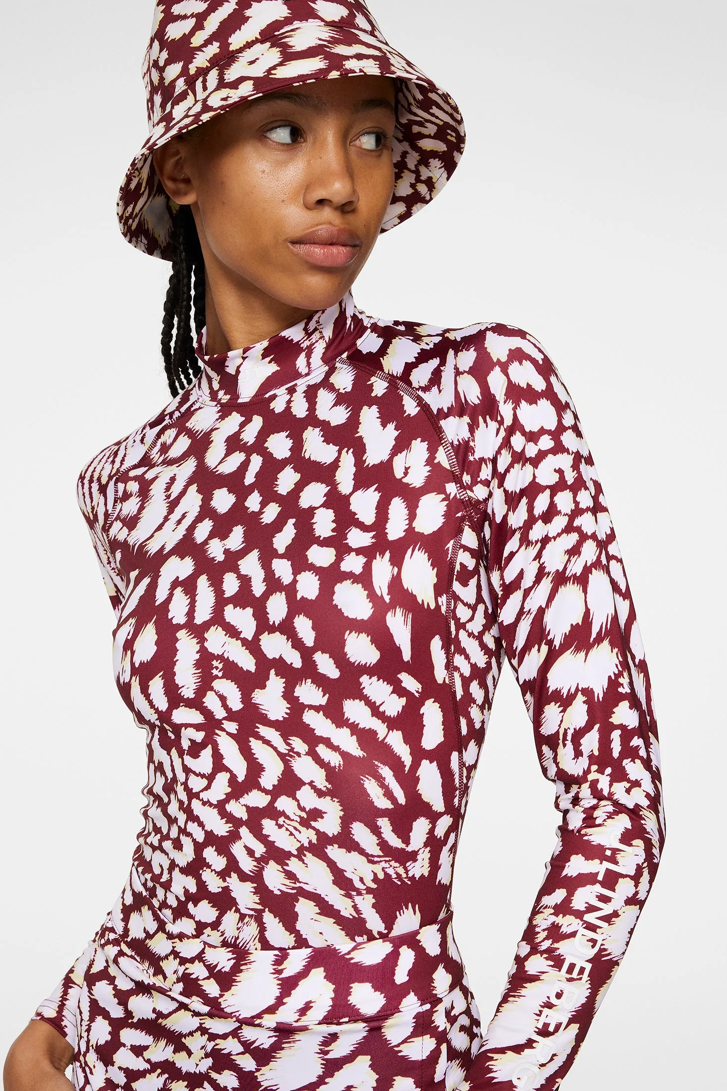 Asa Print Soft Compression Top