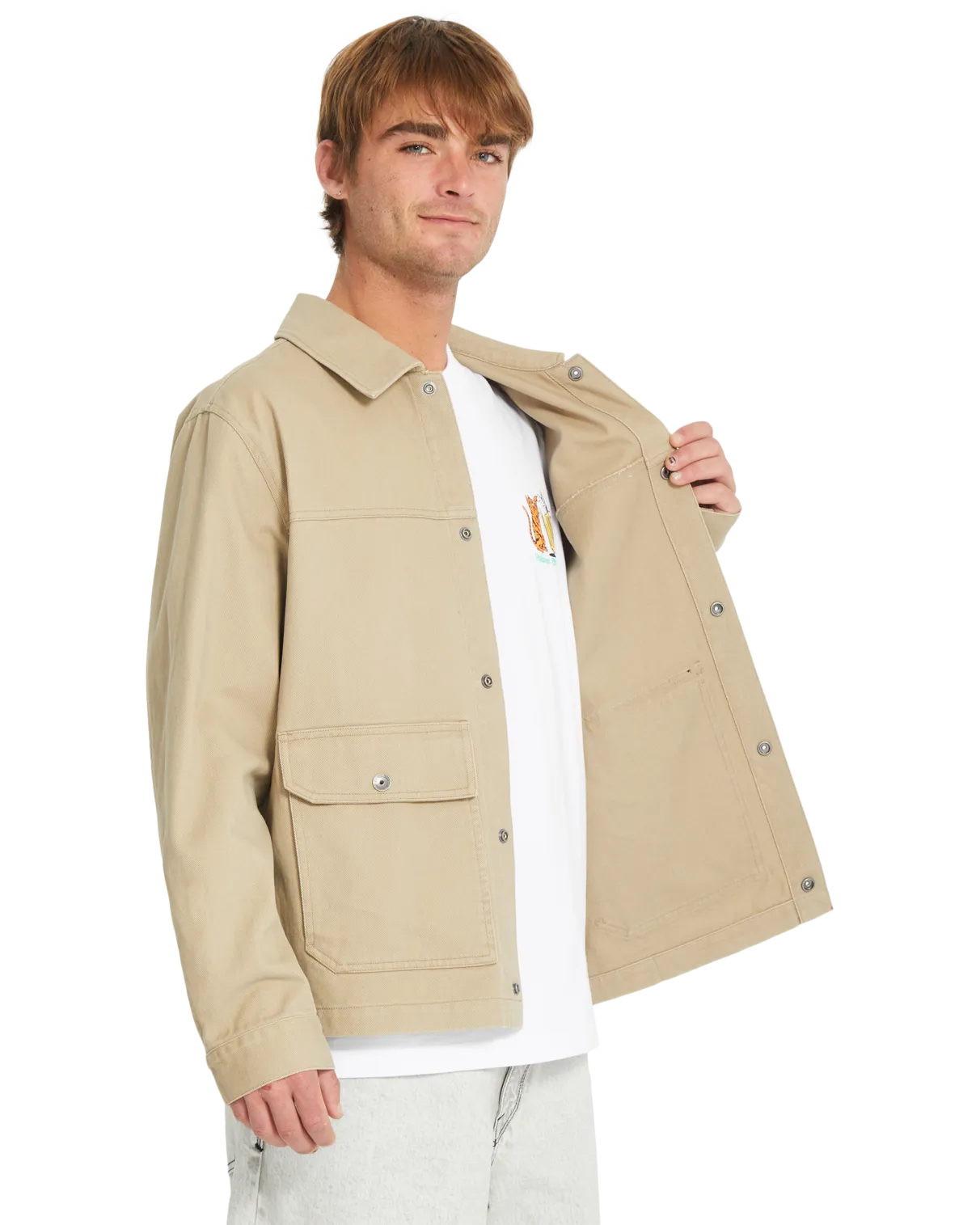 Barton Jacket in Khaki