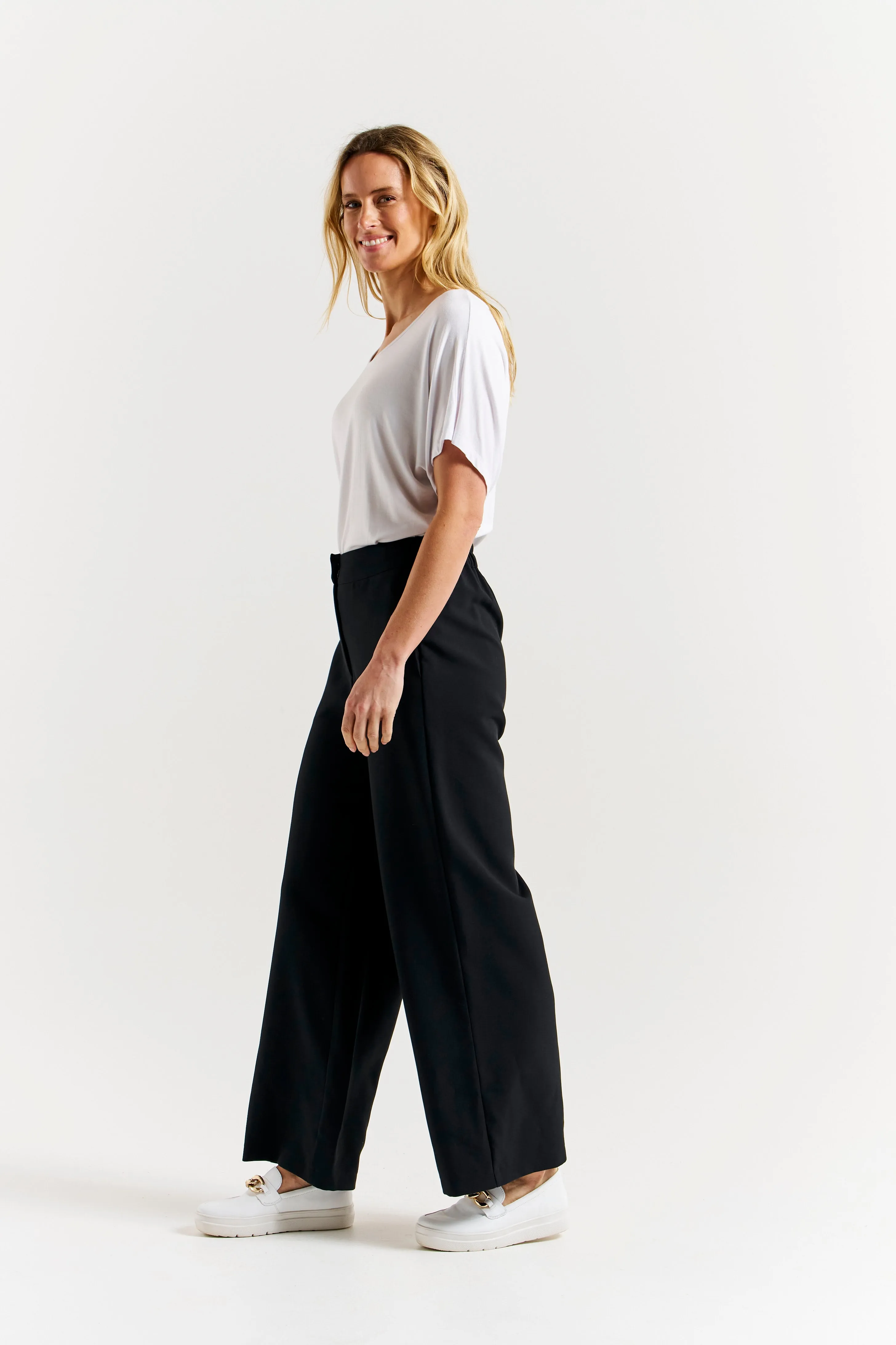 Betty Basics Pamela Pant Black