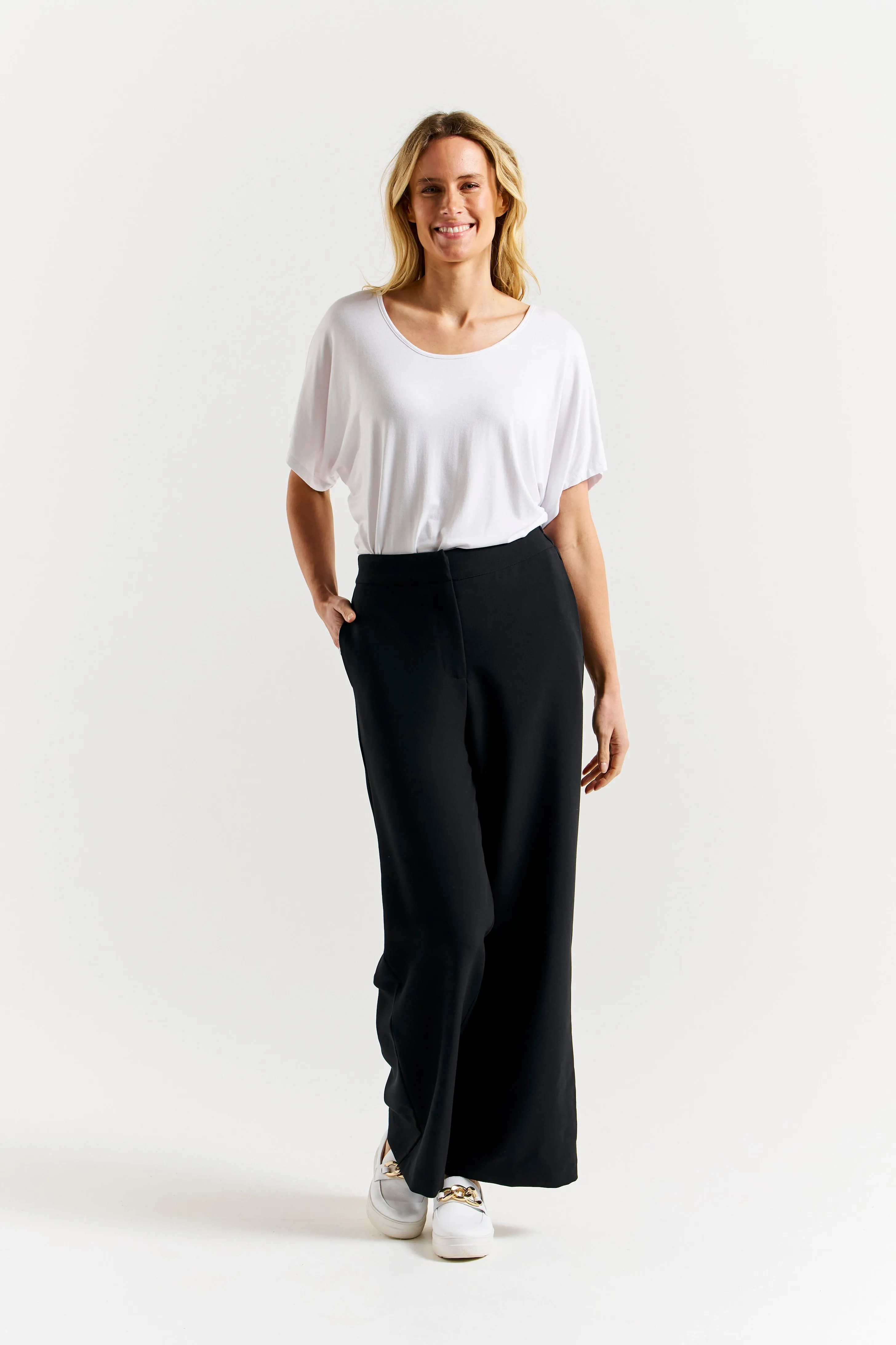 Betty Basics Pamela Pant Black