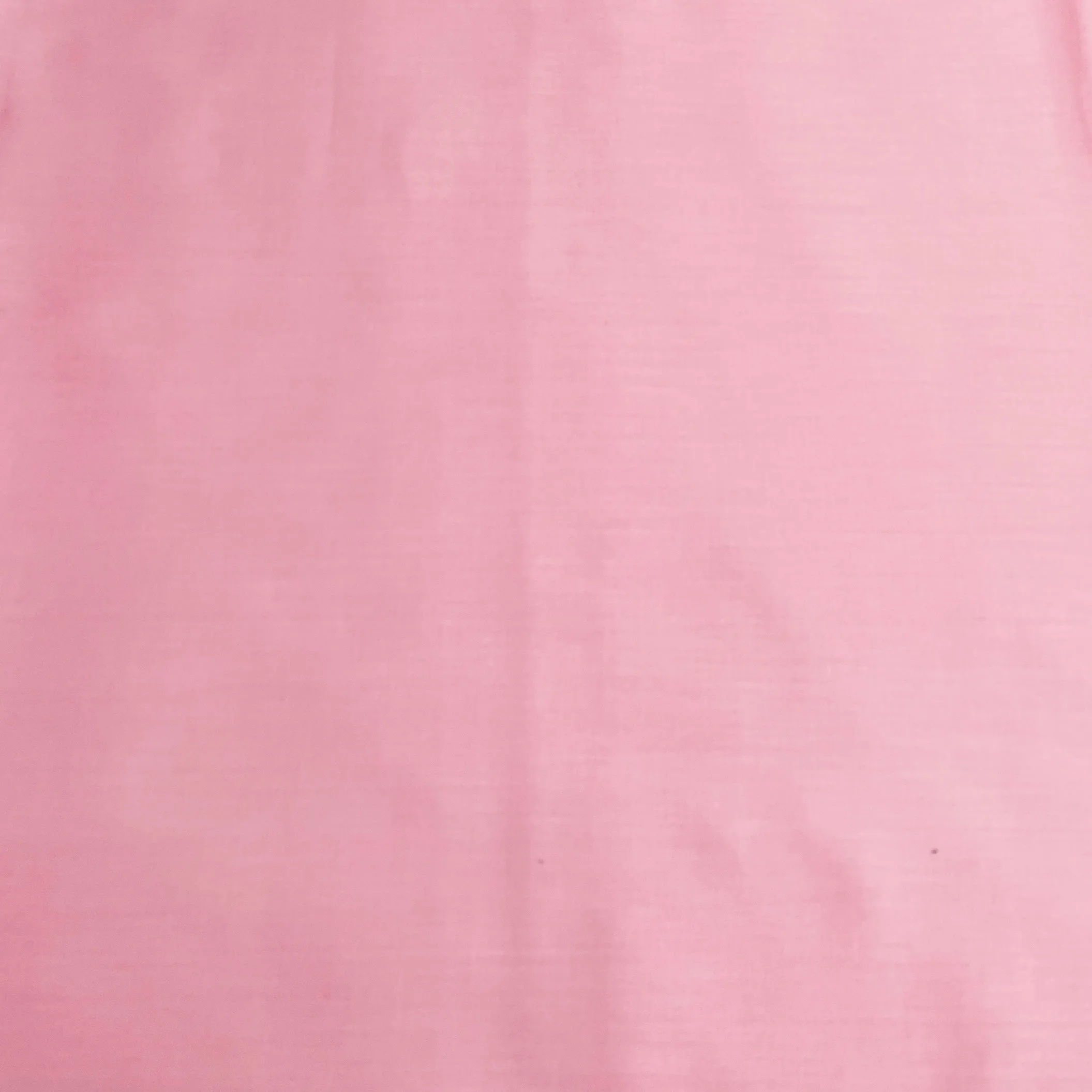 Bright Pink Solid Cotton Satin