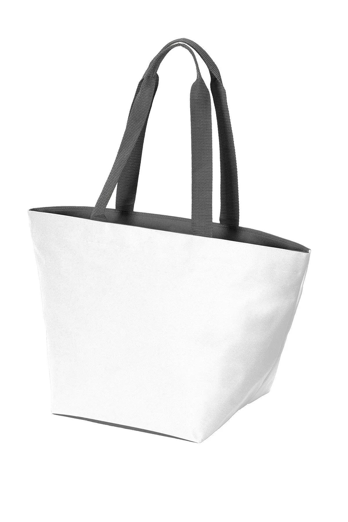 Carry All Zip Polyester Canvas Tote Bag