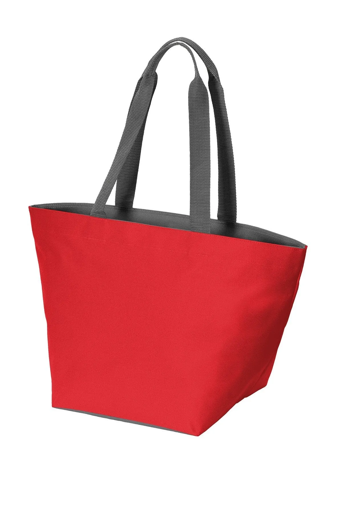 Carry All Zip Polyester Canvas Tote Bag