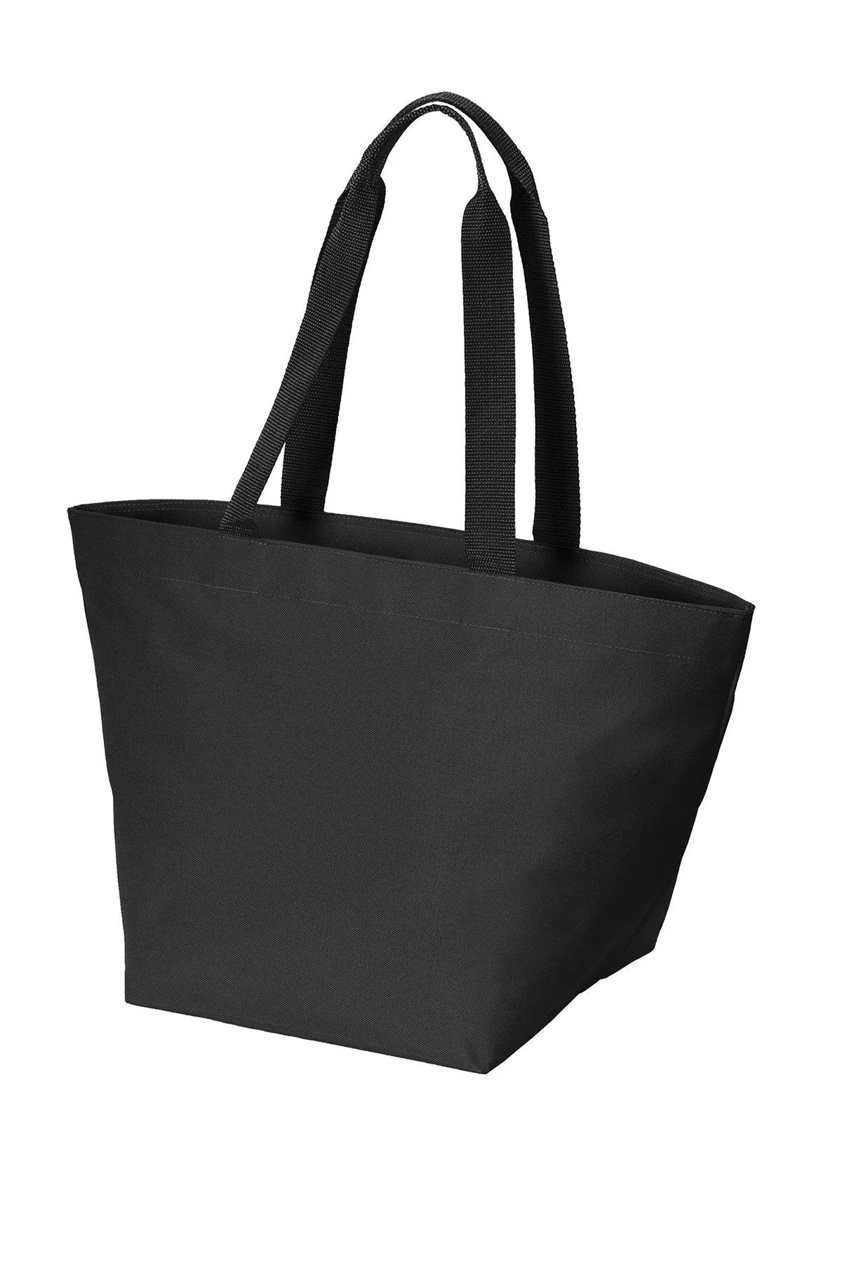 Carry All Zip Polyester Canvas Tote Bag