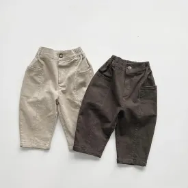 Casual Loose Solid Pants