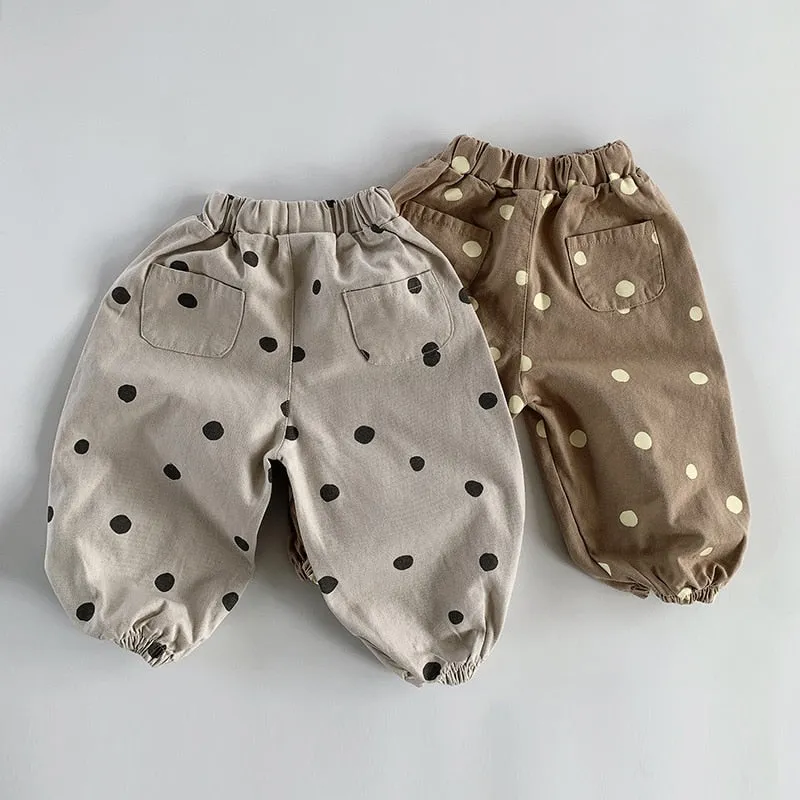 Children's Polka Dot Pants