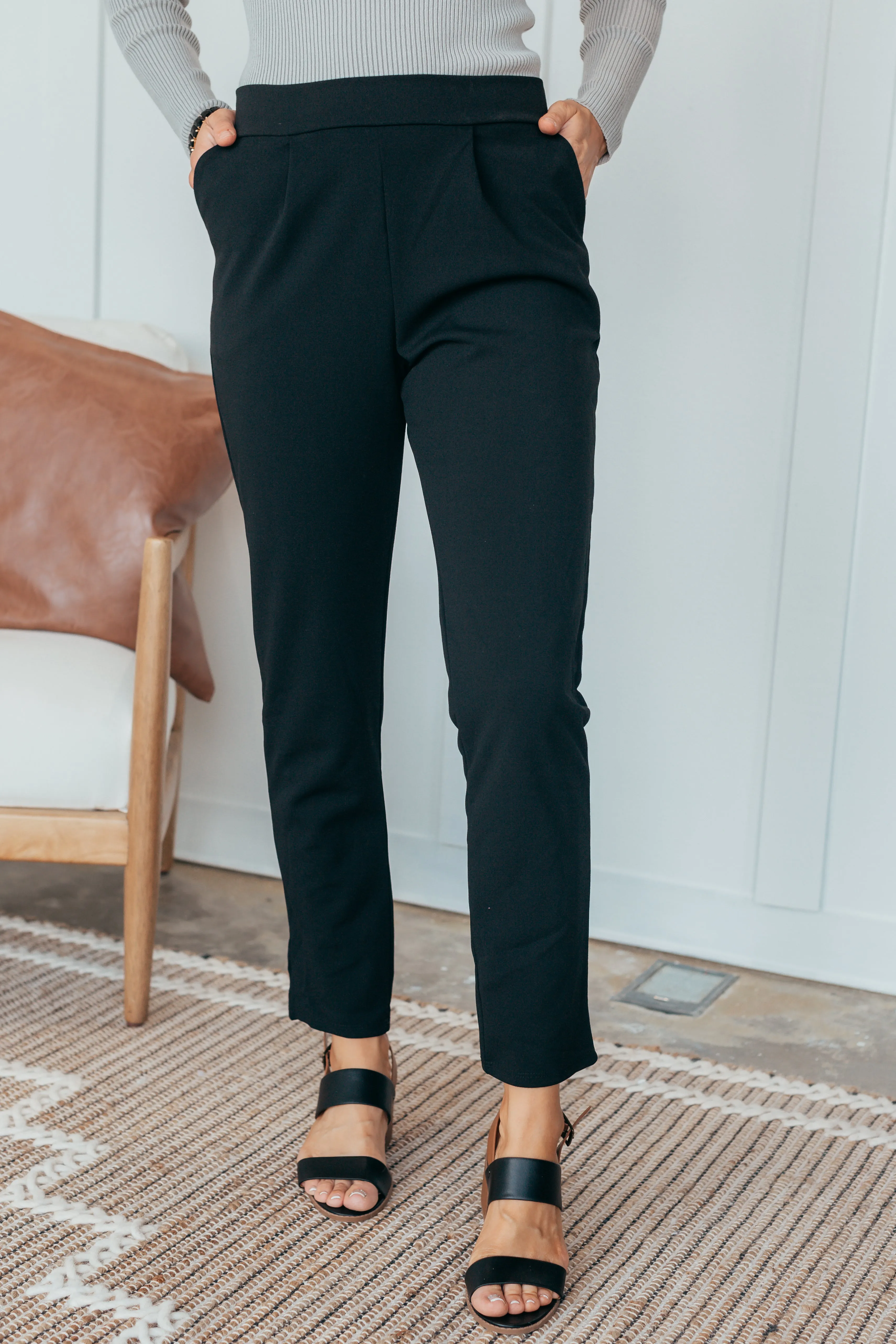 Cindy Straight Fit Pants - 4 Colors