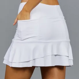 Classic Short Skort (white)