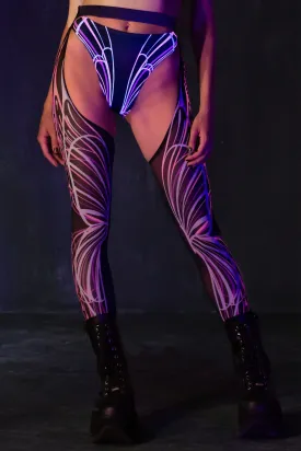 Cosmic Cocoon Mesh Chaps