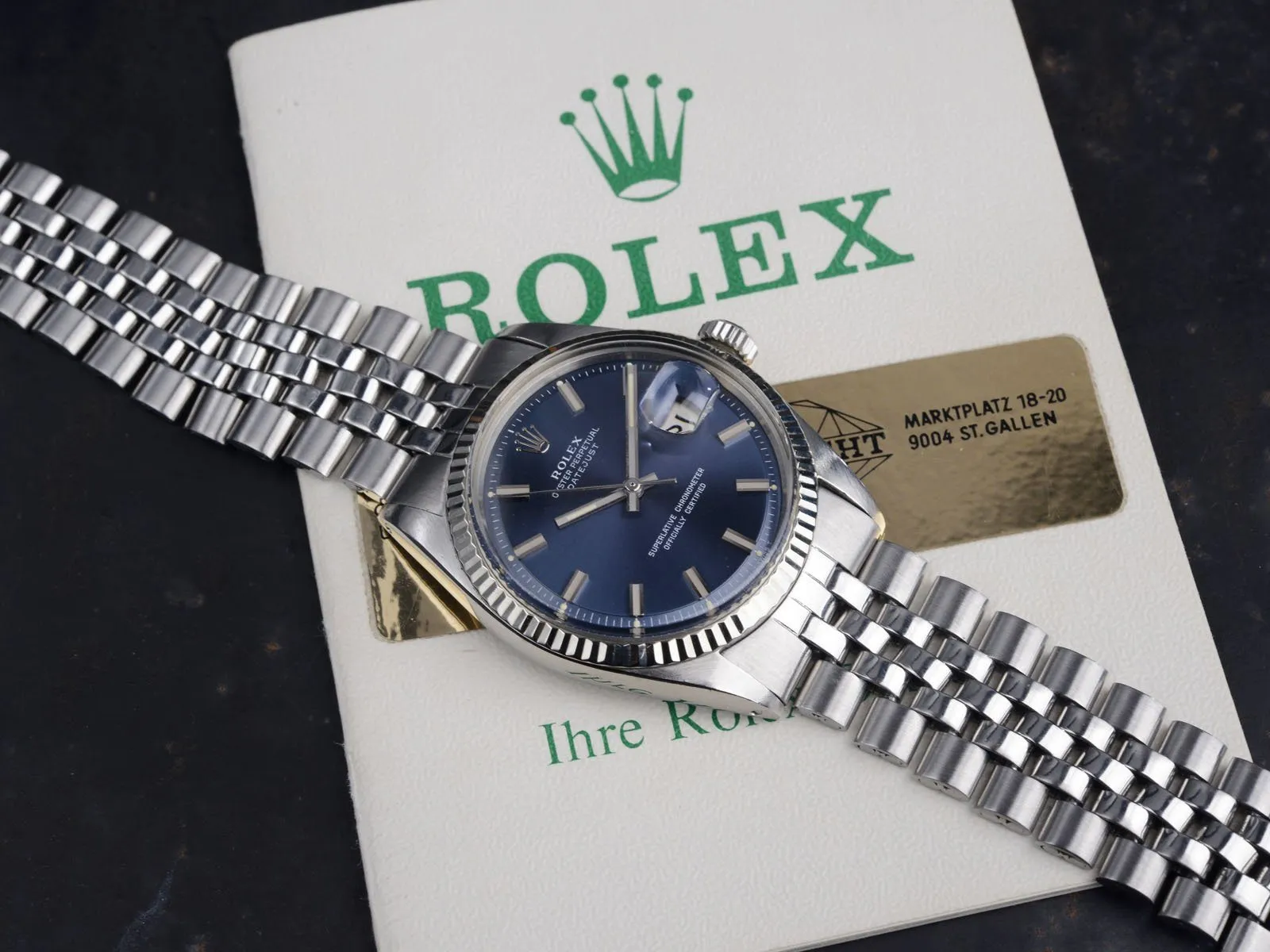 CURATED ‘BLUE SPRING’ ROLEX 1601 DATEJUST WIDEBODY