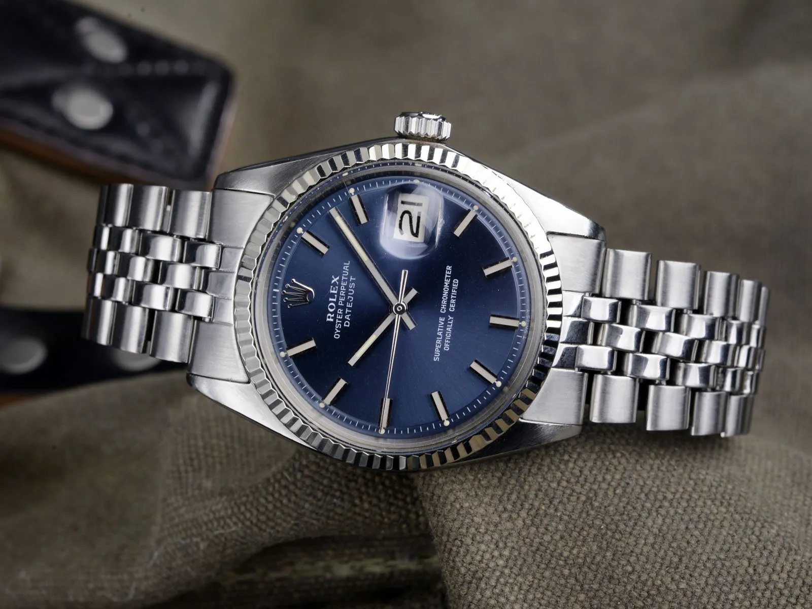 CURATED ‘BLUE SPRING’ ROLEX 1601 DATEJUST WIDEBODY