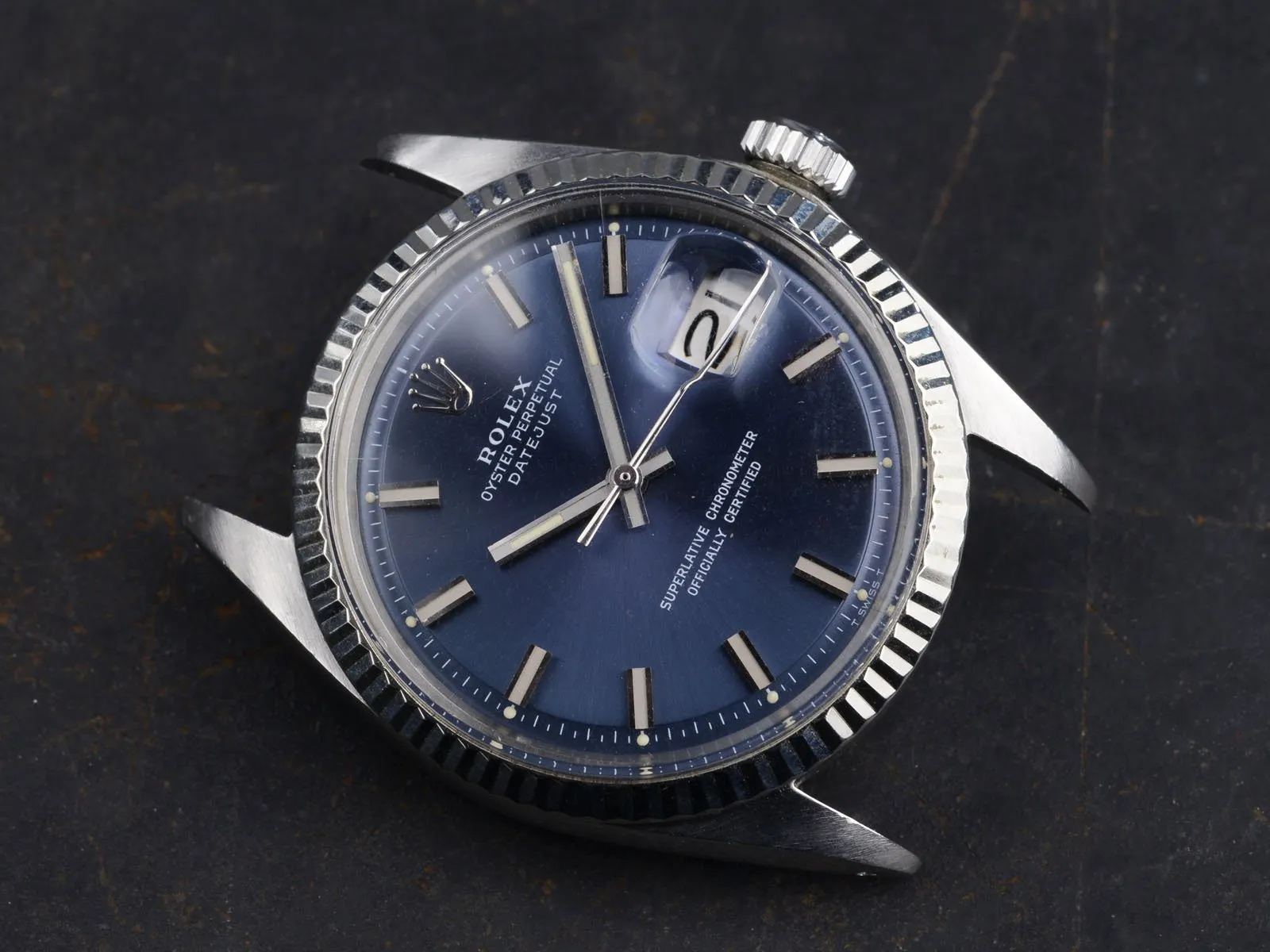 CURATED ‘BLUE SPRING’ ROLEX 1601 DATEJUST WIDEBODY