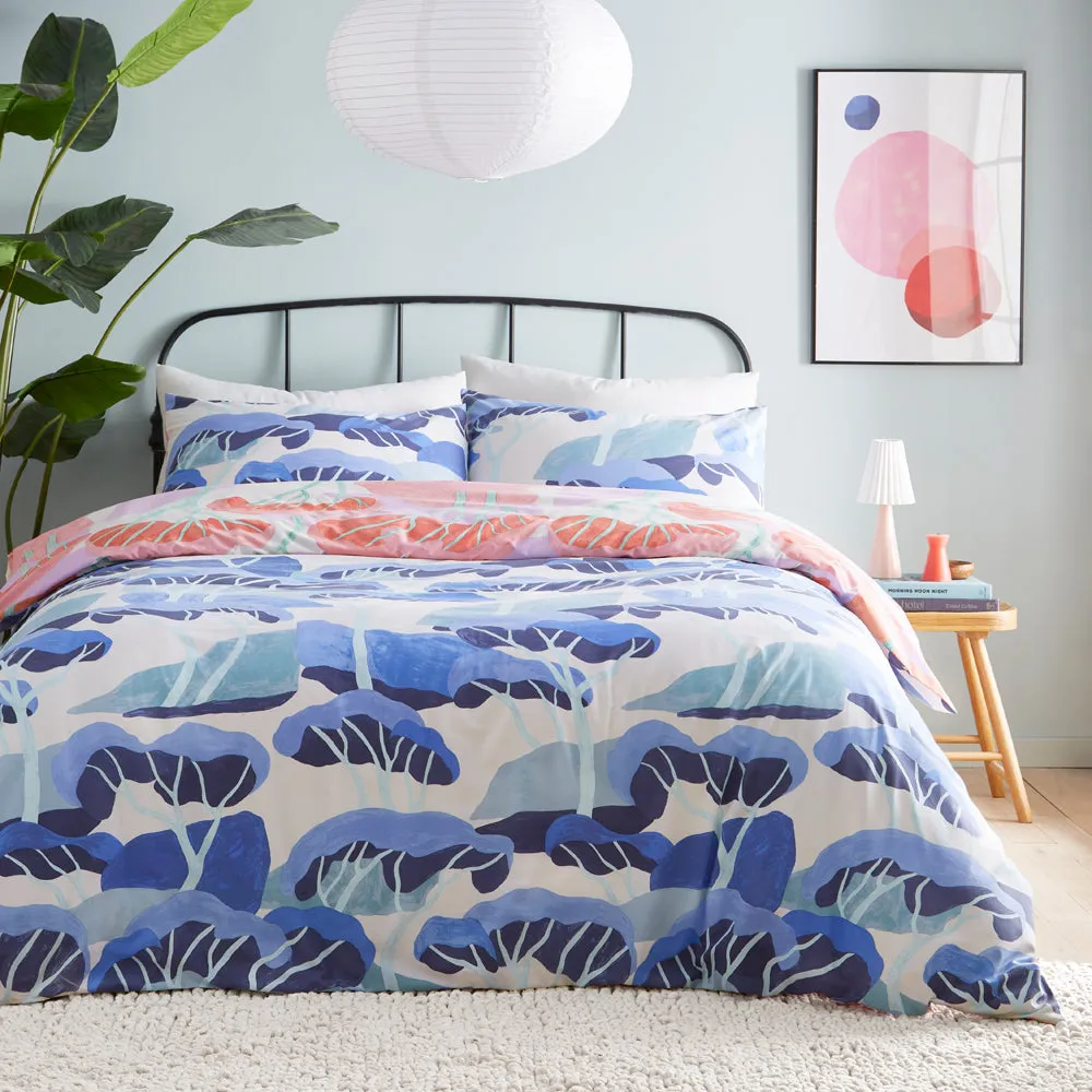 D'Azure Abstract Duvet Cover Set Multicolour