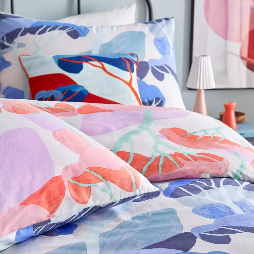 D'Azure Abstract Duvet Cover Set Multicolour