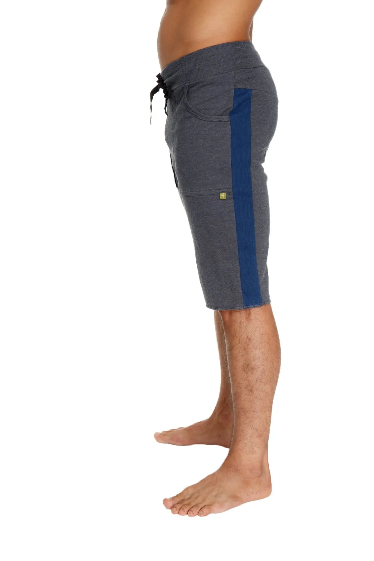 Eco-Track Short (Charcoal w/Royal Blue)