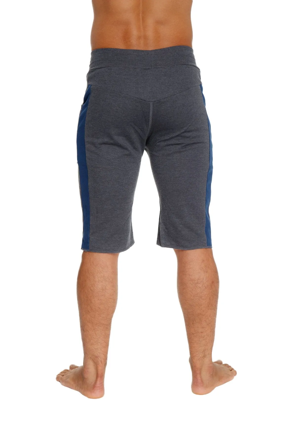 Eco-Track Short (Charcoal w/Royal Blue)