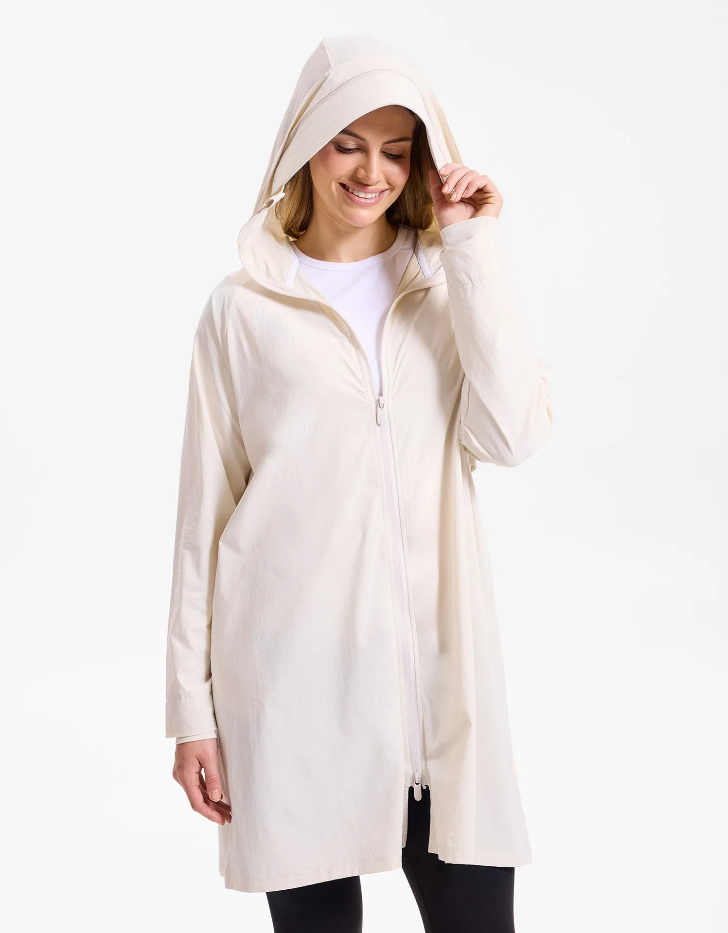 Everlight Loose Fit Long Jacket UPF 50 