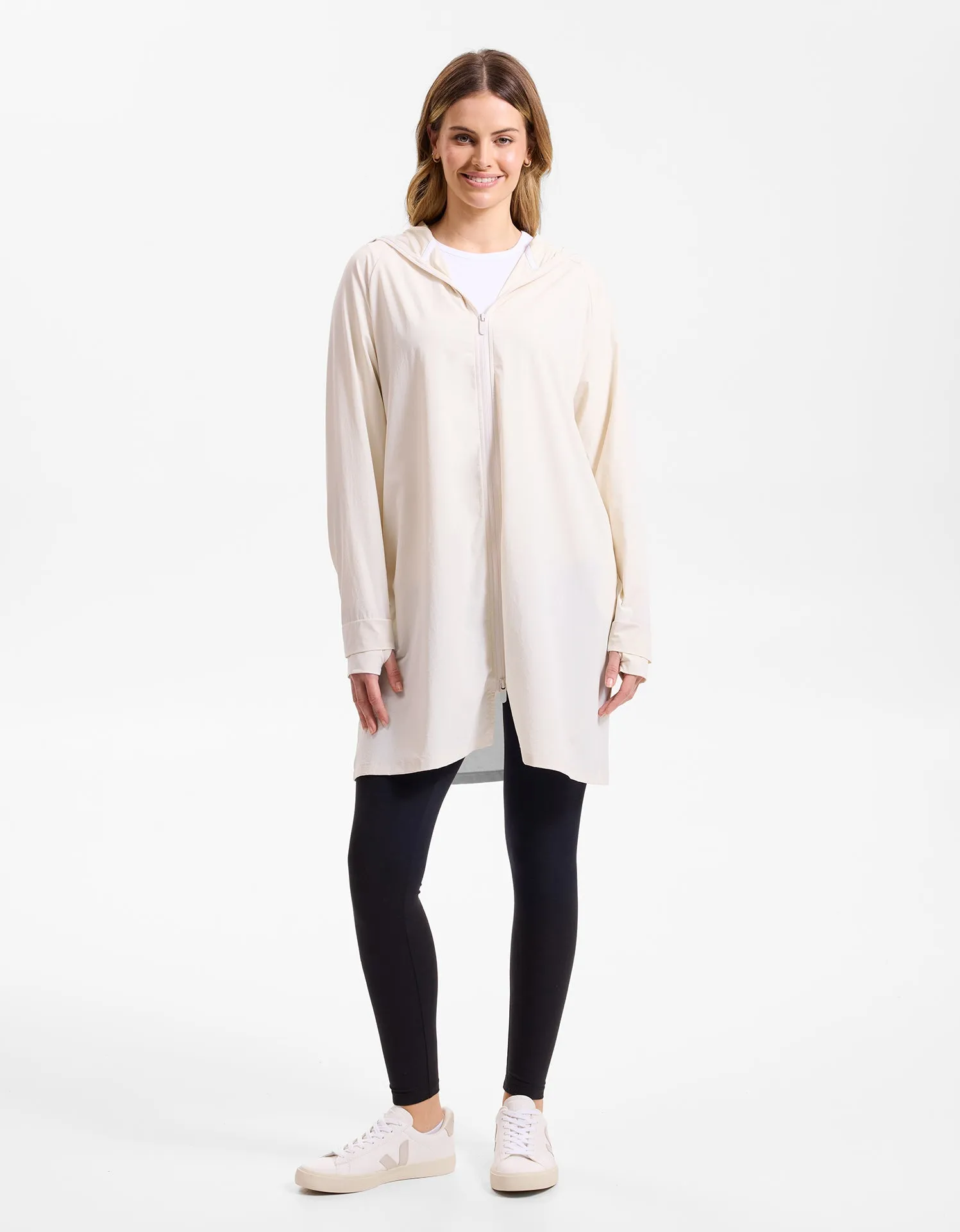 Everlight Loose Fit Long Jacket UPF 50 