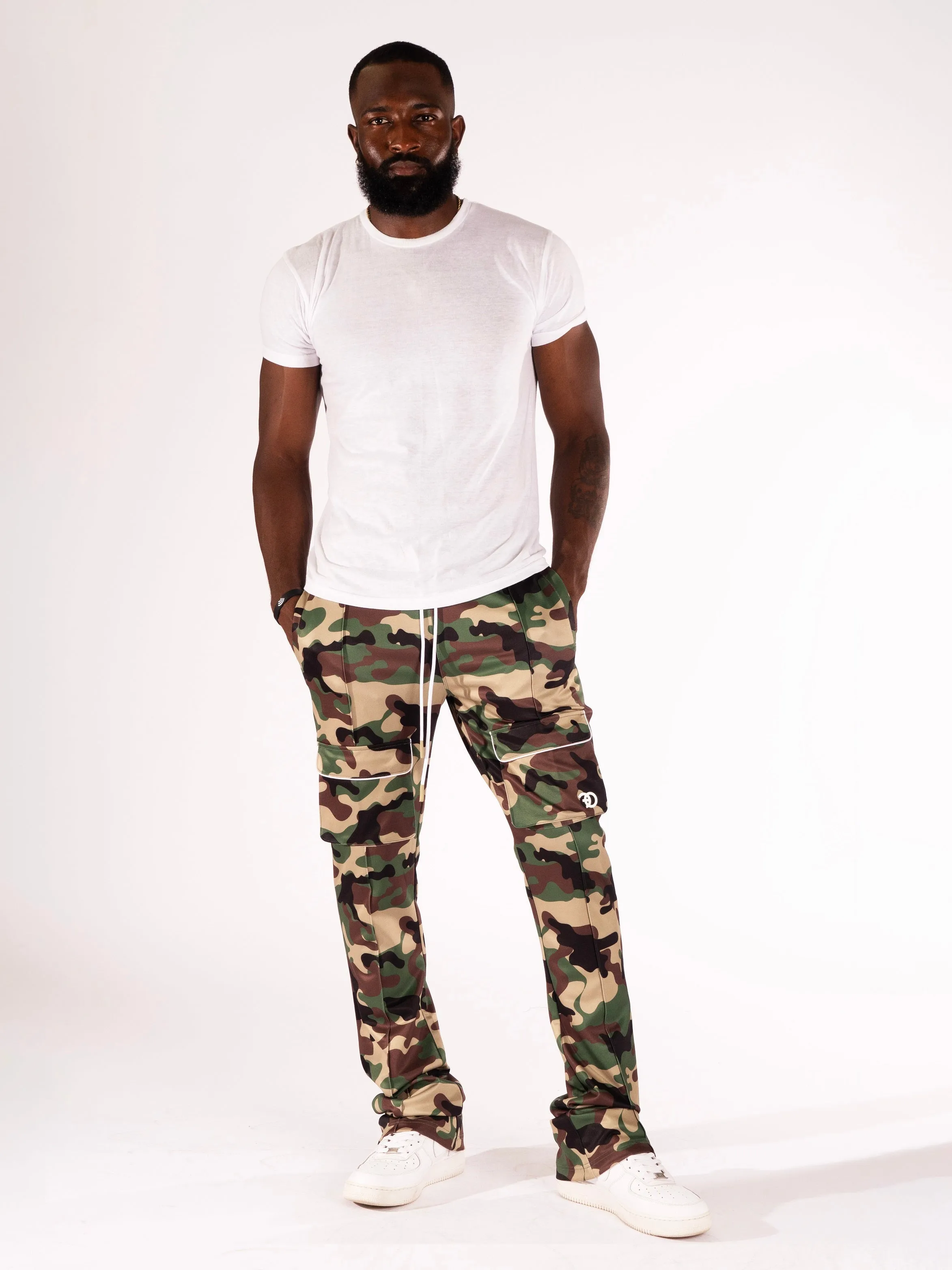 F6770 Romo Track Pants - Army