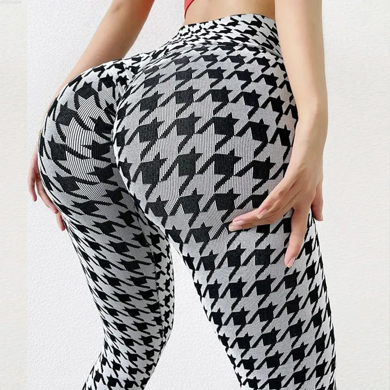 Fashion Print Seamless Gym Women's Trendy Comfortable Fitness Fashion Sports Leggings