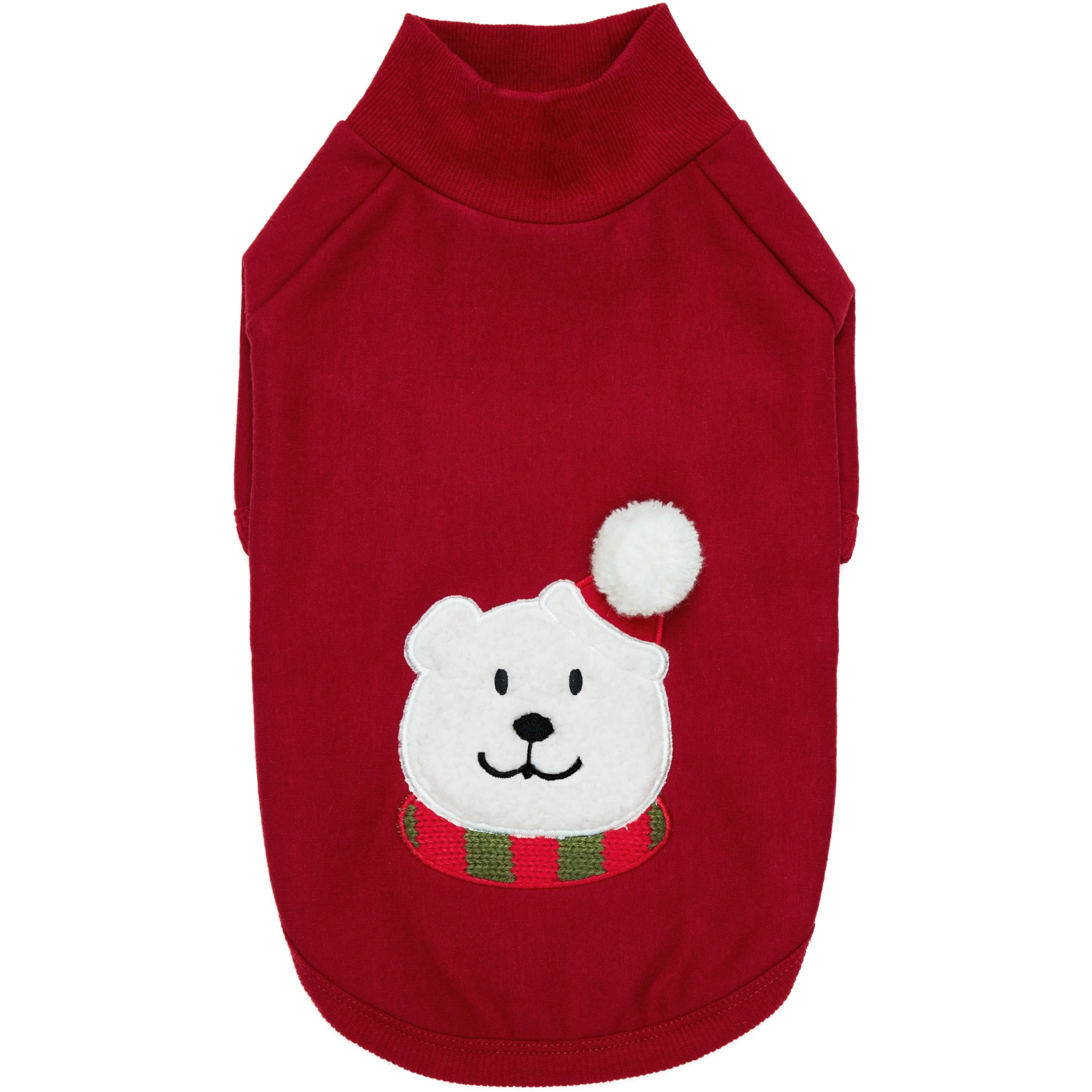 Festive Bear Dog Sweatshirt