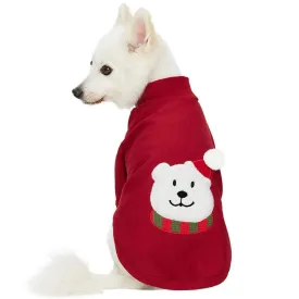 Festive Bear Dog Sweatshirt