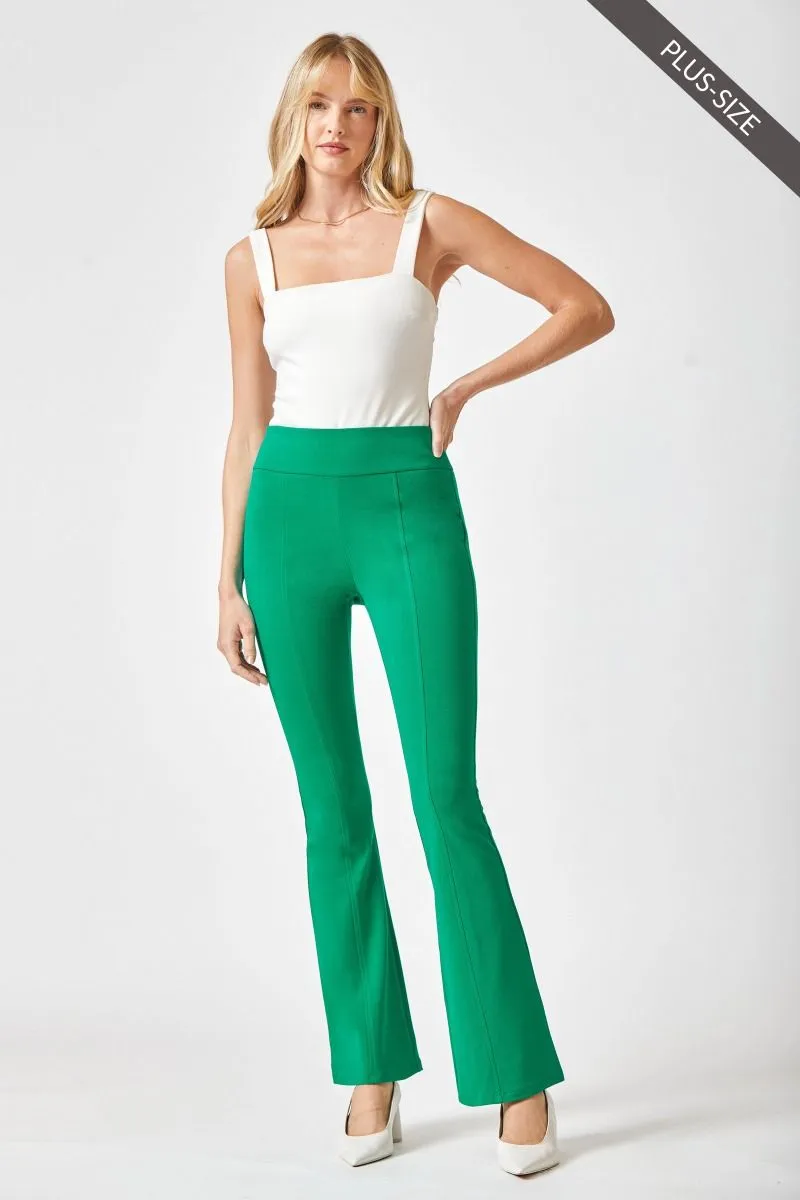 Flared Dressy Pants-Multiple Colors Available