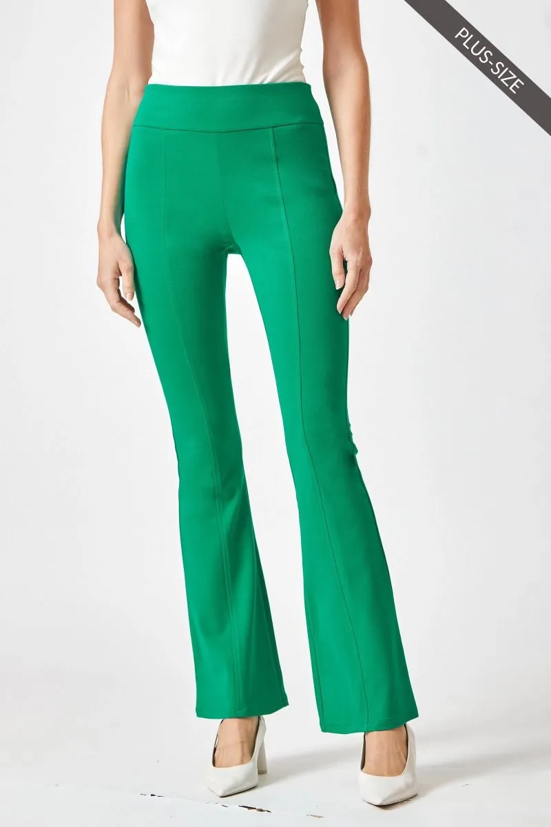 Flared Dressy Pants-Multiple Colors Available