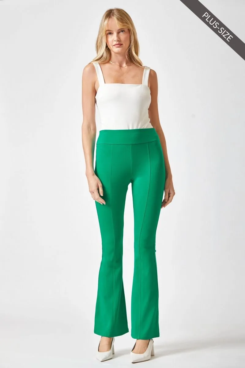 Flared Dressy Pants-Multiple Colors Available