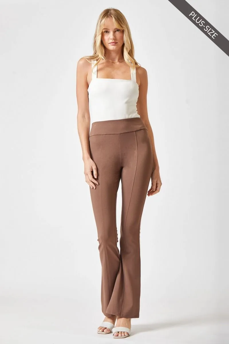 Flared Dressy Pants-Multiple Colors Available