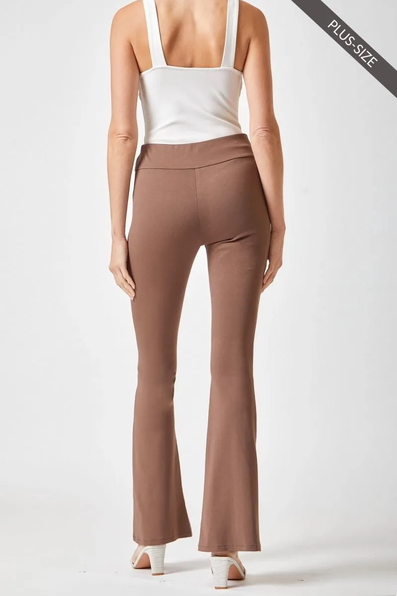 Flared Dressy Pants-Multiple Colors Available