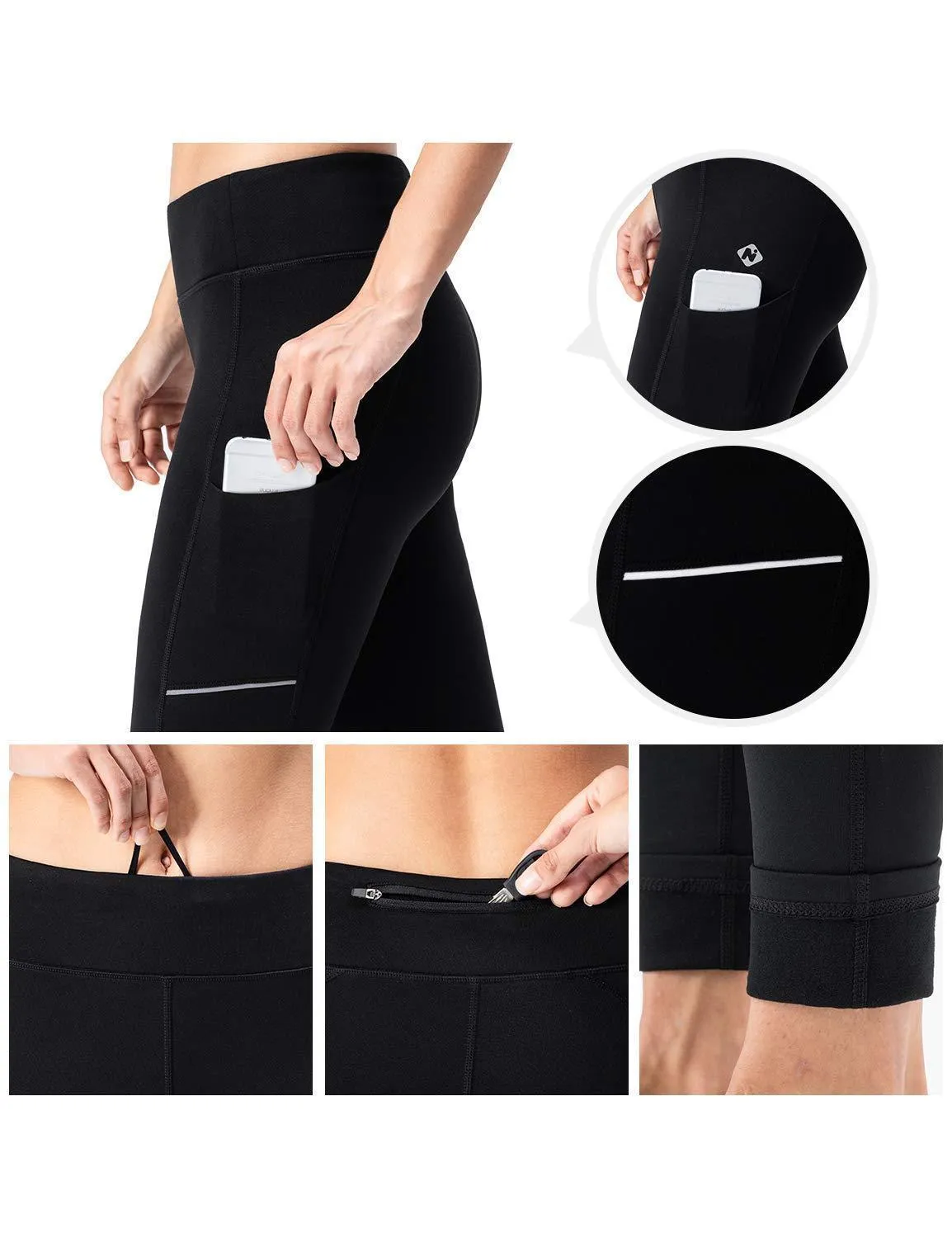 Fleece Yoga Legging With Zip Pocket