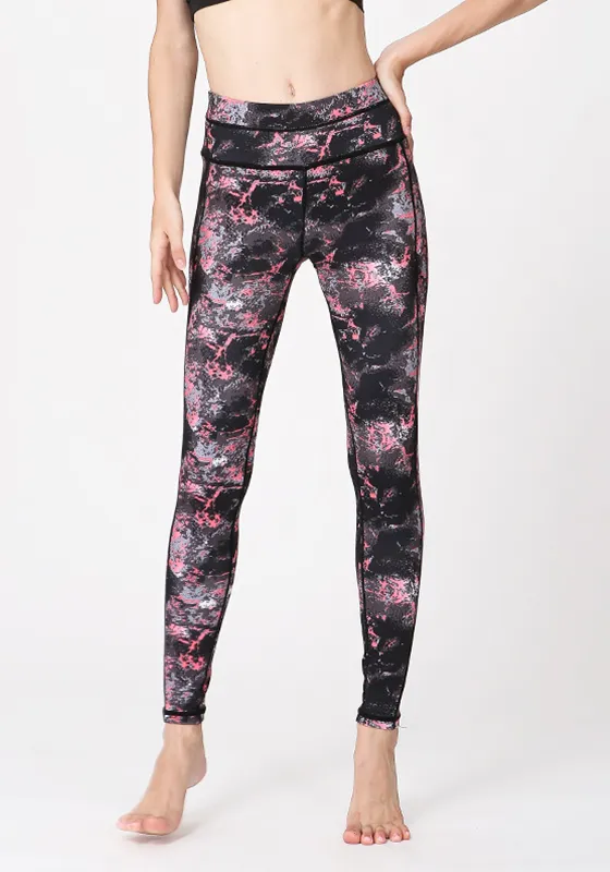 Floral High Waist Yoga Pants