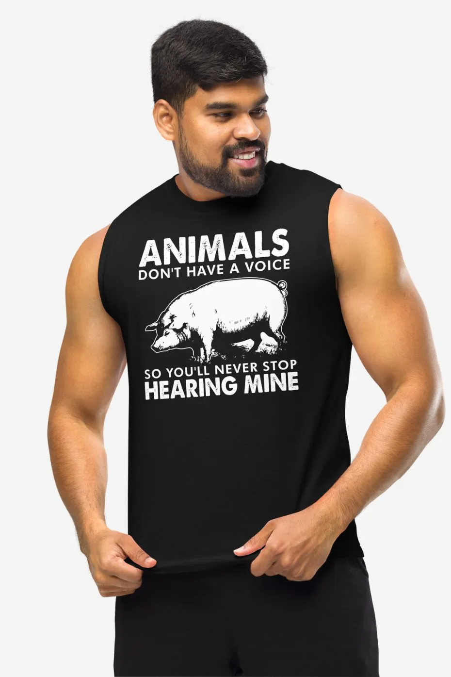 For the Voiceless - Unisex Muscle Shirt