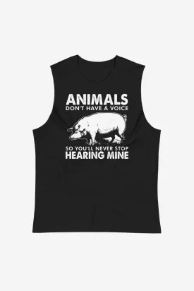 For the Voiceless - Unisex Muscle Shirt