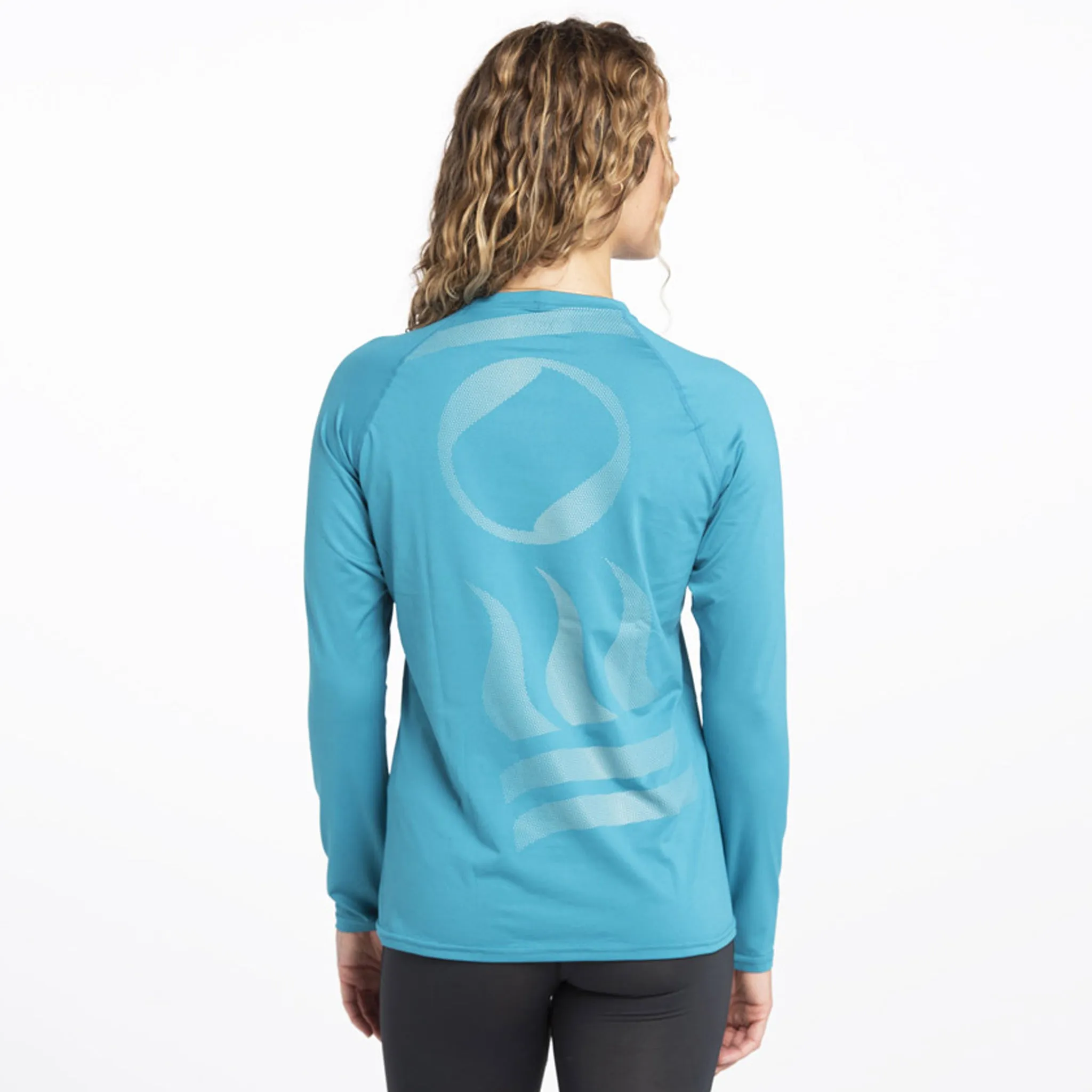 Fourth Element Women's Hydro-T UPF50  Rash Top Long Sleeve Ocean Depth