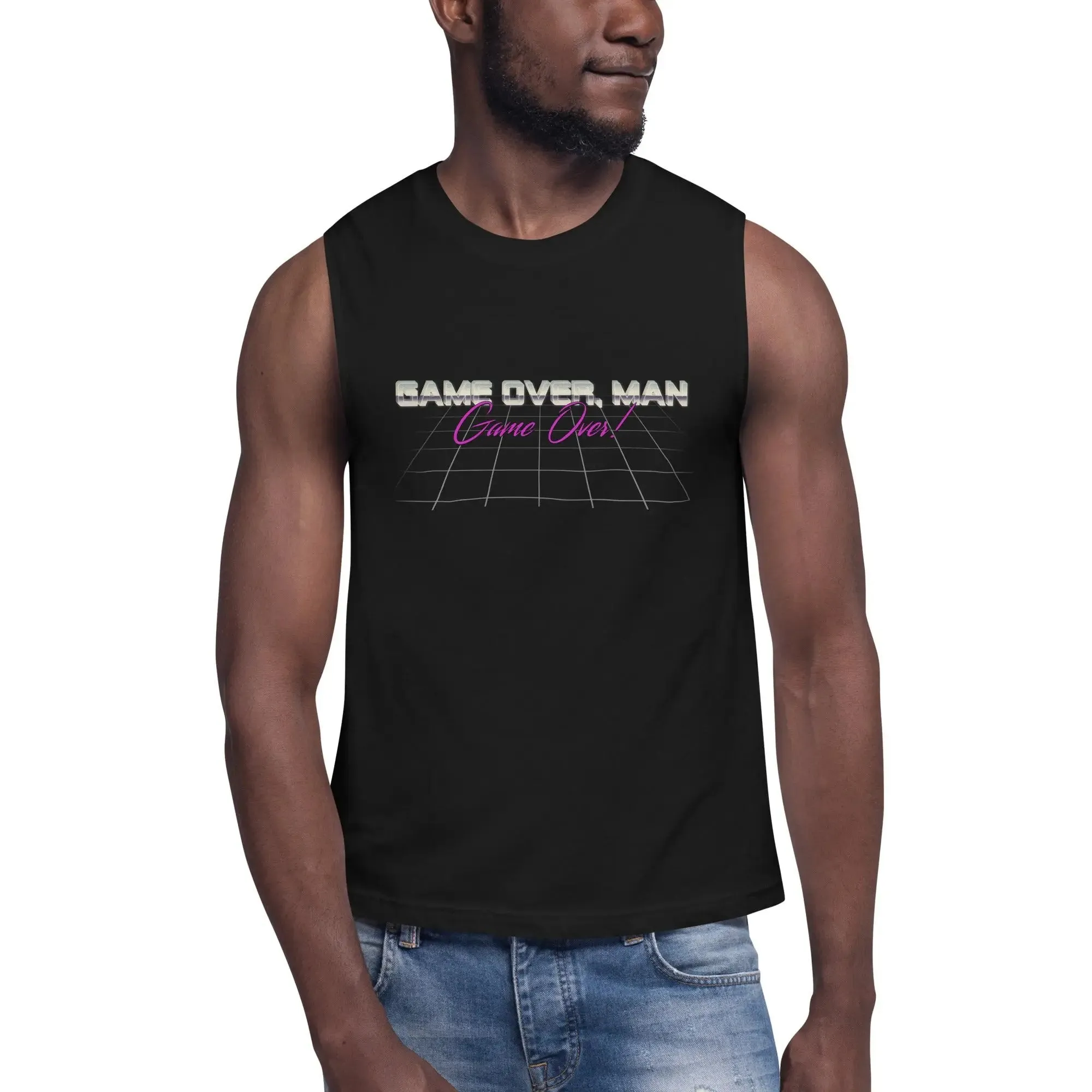 Game Over Man Muscle Shirt