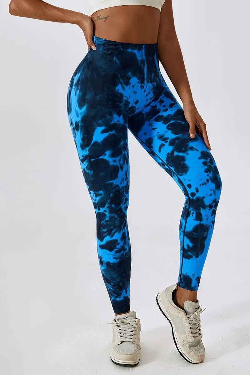 GFIT® Tie Dye Seamless Leggings for Women High Waist Yoga Pants