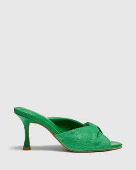 Gigi Heels Green Terry